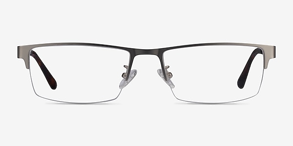 Travis Silver Metal Eyeglass Frames