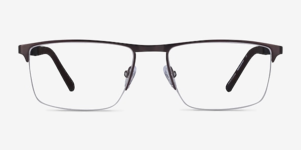 Belong Gunmetal Carbon-fiber Montures de lunettes de vue