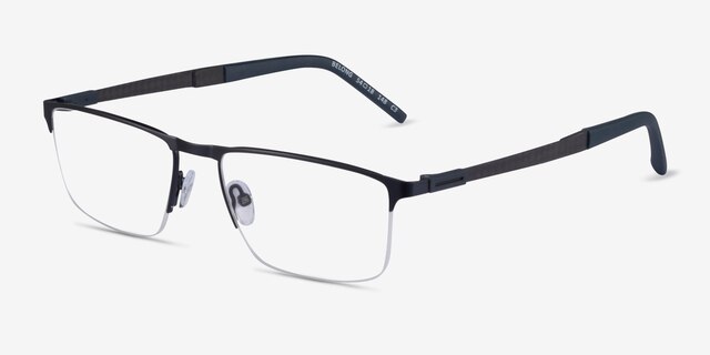 Belong Black Red Carbon-fiberMontures de lunettes de vue d'EyeBuyDirect, Vue d'Angle