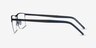 Belong Black Red Carbon-fiberMontures de lunettes de vue d'EyeBuyDirect, Vue de Côté