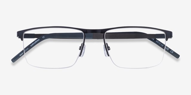 Belong Black Red Carbon-fiberMontures de lunettes de vue d'EyeBuyDirect, Vue Rapprochée
