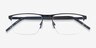 Belong Black Red Carbon-fiberMontures de lunettes de vue d'EyeBuyDirect, Vue Rapprochée