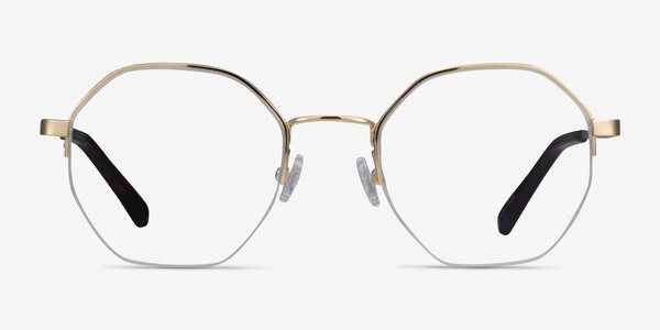Cowen Gold Metal Eyeglass Frames