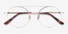 Miller Gold MetalEyeglass Frames from EyeBuyDirect, Closed View