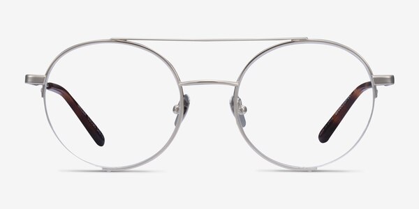 Miller Silver Metal Eyeglass Frames