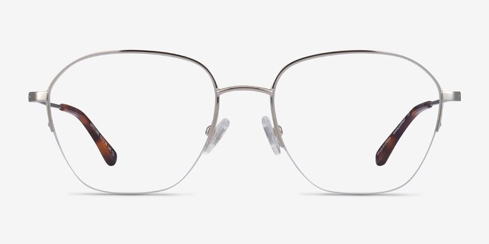 Lifetime Silver Metal Eyeglass Frames from EyeBuyDirect