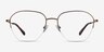 Lifetime Bronze MétalMontures de lunettes de vue d'EyeBuyDirect, Vue de Face