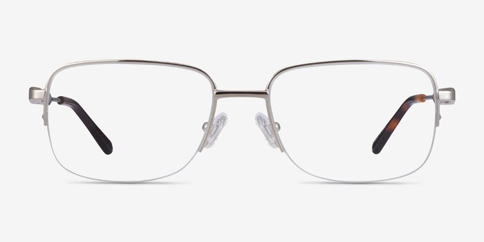 Kanye Argenté Métal Montures de lunettes de vue d'EyeBuyDirect
