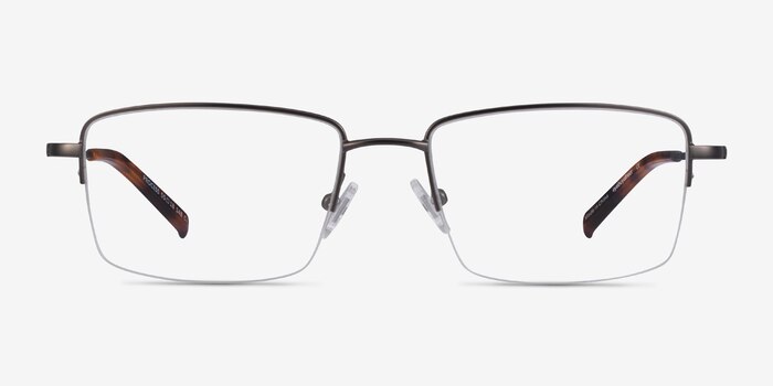Process Gunmetal Metal Eyeglass Frames from EyeBuyDirect