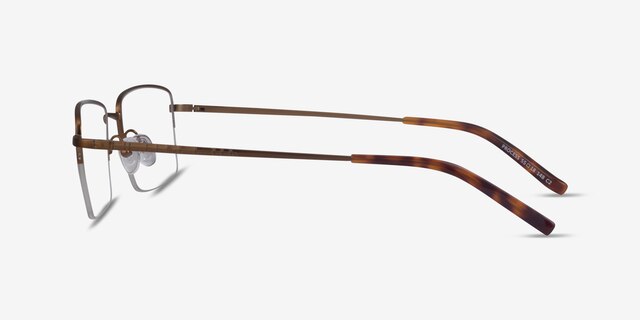 Process Bronze MétalMontures de lunettes de vue d'EyeBuyDirect, Vue de Côté