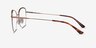Amande Rose Gold MetalEyeglass Frames from EyeBuyDirect, Side View
