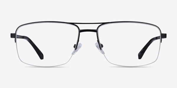 Yorkville Noir Métal Montures de lunettes de vue