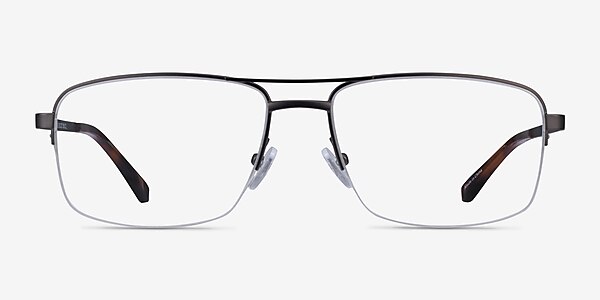 Yorkville Aviator Gunmetal Glasses for Men | Eyebuydirect