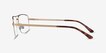 Yorkville Gold MetalEyeglass Frames from EyeBuyDirect, Side View
