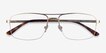 Yorkville Gold MetalEyeglass Frames from EyeBuyDirect, Closed View