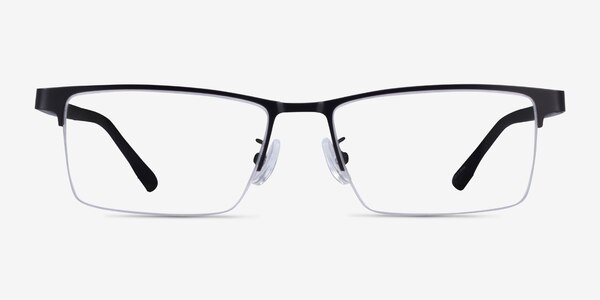 Ceylan Black Metal Eyeglass Frames