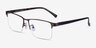 Childeric Brown Tortoise MetalEyeglass Frames from EyeBuyDirect, Angle View