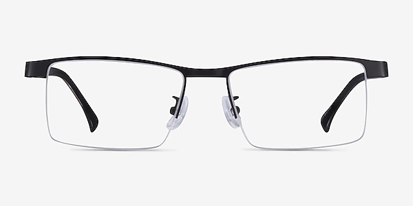 Zac Black Gold Metal Eyeglass Frames