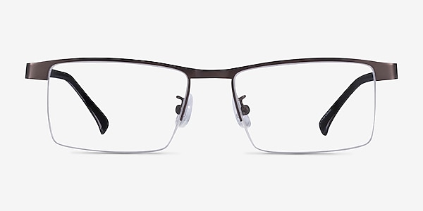 Zac Gunmetal Metal Eyeglass Frames