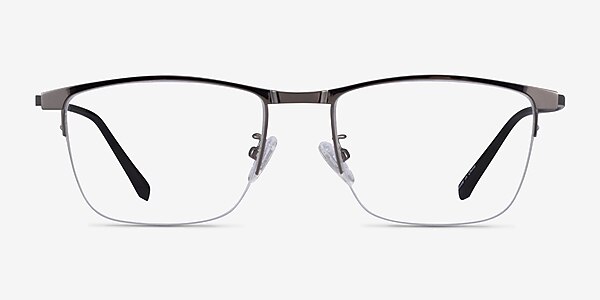 Shawn Gunmetal Metal Eyeglass Frames