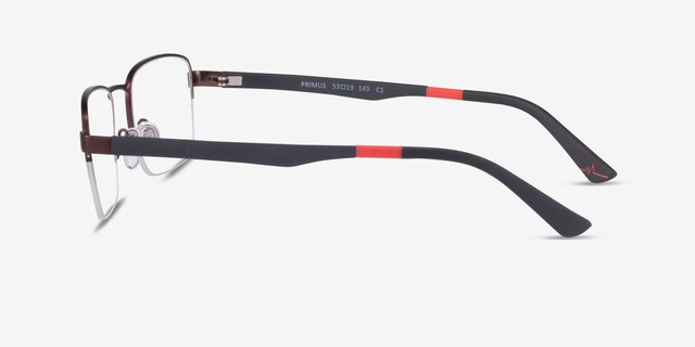 Primus Bronze MetalEyeglass Frames from EyeBuyDirect, Side View