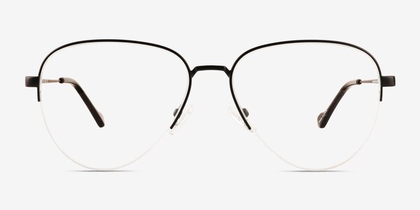 Andie Black Metal Eyeglass Frames