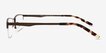 Furox Gunmetal MetalEyeglass Frames from EyeBuyDirect, Side View