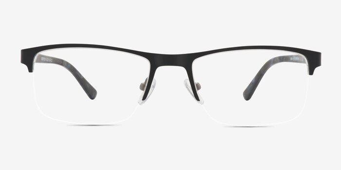 Robertson Noir Acétate Montures de lunettes de vue d'EyeBuyDirect