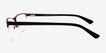 Robertson Red AcetateEyeglass Frames from EyeBuyDirect, Side View