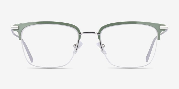 Timeless Vert Métal Montures de lunettes de vue d'EyeBuyDirect
