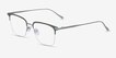 Timeless Green MetalEyeglass Frames from EyeBuyDirect, Angle View