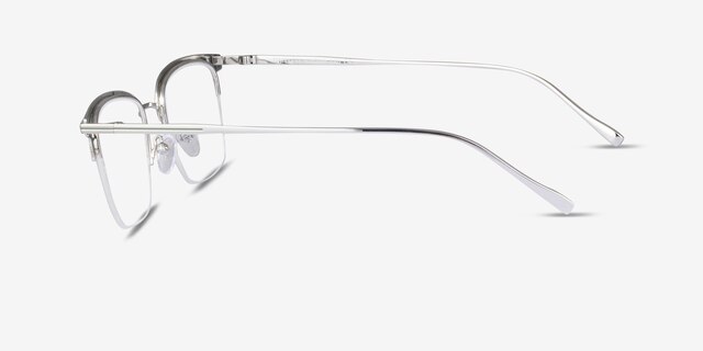 Timeless Green MetalEyeglass Frames from EyeBuyDirect, Side View