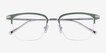 Timeless Green MetalEyeglass Frames from EyeBuyDirect, Closed View