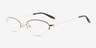 Vasquez Black Alternative MaterialsEyeglass Frames from EyeBuyDirect, Angle View
