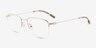 Eldridge Silver Alternative MaterialsEyeglass Frames from EyeBuyDirect, Angle View