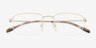 Eldridge Silver Alternative MaterialsEyeglass Frames from EyeBuyDirect, Closed View