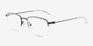 Eldridge Blue Alternative MaterialsEyeglass Frames from EyeBuyDirect, Angle View