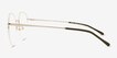 Nico Silver MetalEyeglass Frames from EyeBuyDirect, Side View