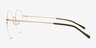 Nico Silver MetalEyeglass Frames from EyeBuyDirect, Side View