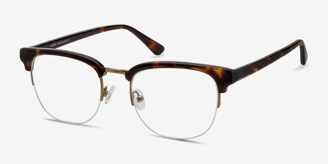 Genbu Tortoise AcetateEyeglass Frames from EyeBuyDirect, Angle View