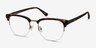 Genbu Tortoise AcetateEyeglass Frames from EyeBuyDirect, Angle View