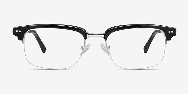 Kurma Black Acetate Eyeglass Frames