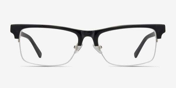 Onyx Black Acetate Eyeglass Frames