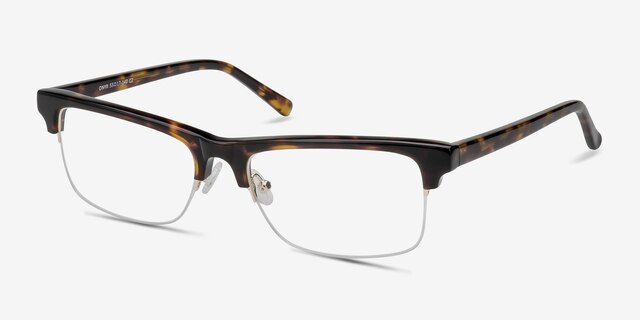 Onyx Tortoise AcetateEyeglass Frames from EyeBuyDirect, Angle View