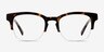 Luxe Écailles AcétateMontures de lunettes de vue d'EyeBuyDirect, Vue de Face