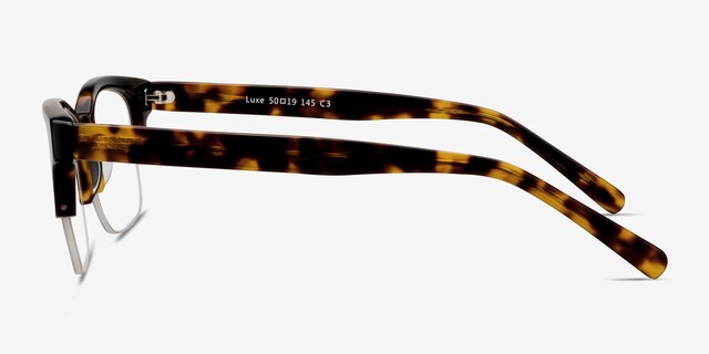 Luxe Écailles AcétateMontures de lunettes de vue d'EyeBuyDirect, Vue de Côté