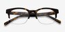 Luxe Écailles AcétateMontures de lunettes de vue d'EyeBuyDirect, Vue Rapprochée