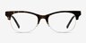 Luna Tortoise AcetateEyeglass Frames from EyeBuyDirect, Front View