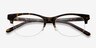 Luna Tortoise AcetateEyeglass Frames from EyeBuyDirect, Closed View