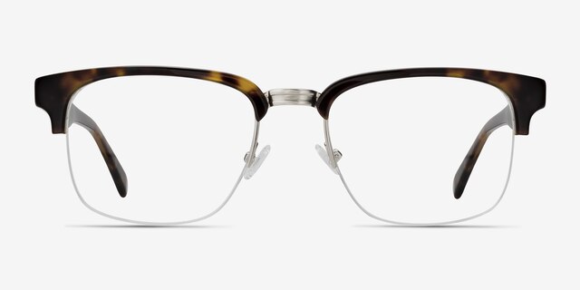 Phonic Tortoise Acetate-metalEyeglass Frames from EyeBuyDirect, Front View